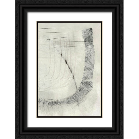 Real No2 Black Ornate Wood Framed Art Print with Double Matting by Hobday, Dan