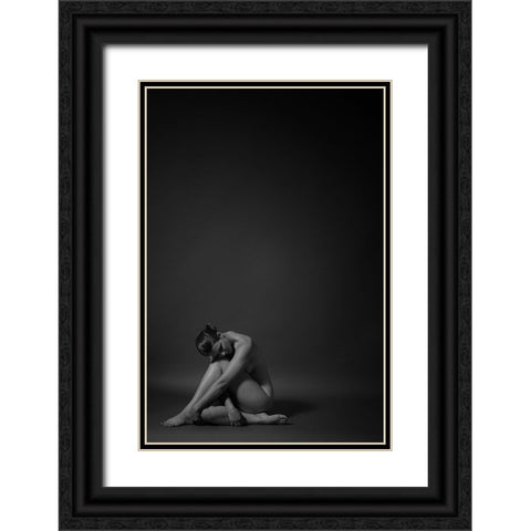 Meredith Black Ornate Wood Framed Art Print with Double Matting by EC Photography