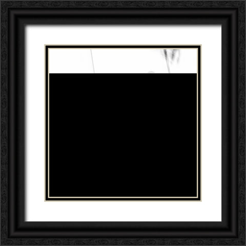 Slalom Black Ornate Wood Framed Art Print with Double Matting by Cheli, Ivano