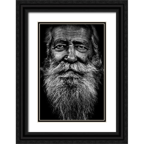 Mr. Nicholas... Black Ornate Wood Framed Art Print with Double Matting by Grambone, Antonio