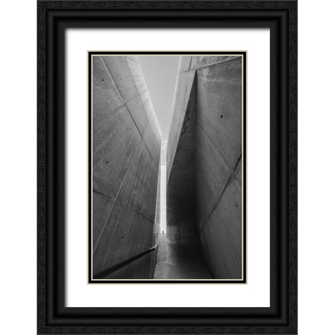 Between Two Worlds Black Ornate Wood Framed Art Print with Double Matting by P Neto, Filipe