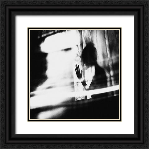 Outside Black Ornate Wood Framed Art Print with Double Matting by Ivanova, Inga