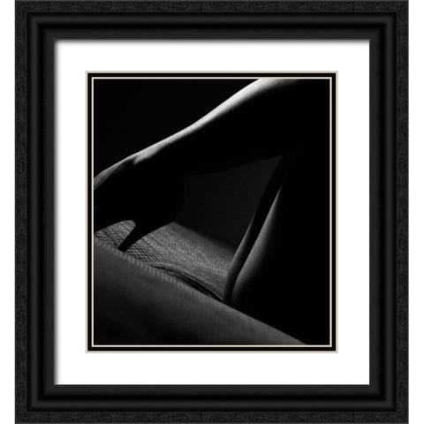 Tokyo Sonata Black Ornate Wood Framed Art Print with Double Matting by Schottstaedt, Erik