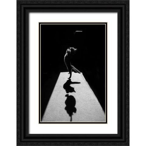Edgar The Great Ii. Black Ornate Wood Framed Art Print with Double Matting by Kravanja, Jure
