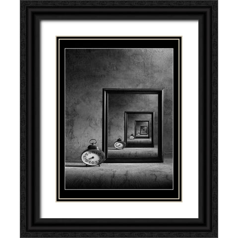 The Eternity Black Ornate Wood Framed Art Print with Double Matting by Ivanova, Victoria