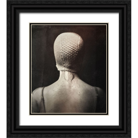The Wonderful Bath Black Ornate Wood Framed Art Print with Double Matting by Droste, Holger