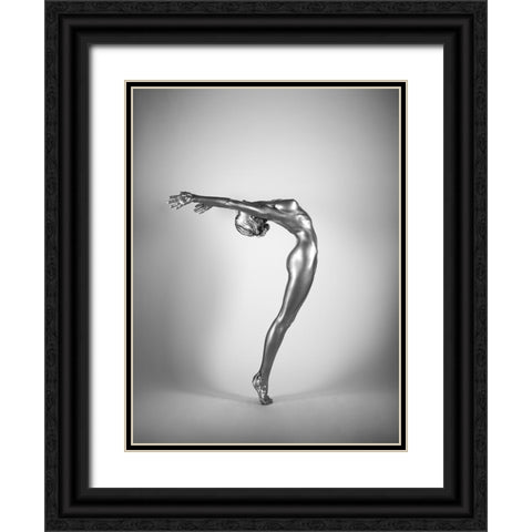2Light Black Ornate Wood Framed Art Print with Double Matting by Branicki, Arkadiusz