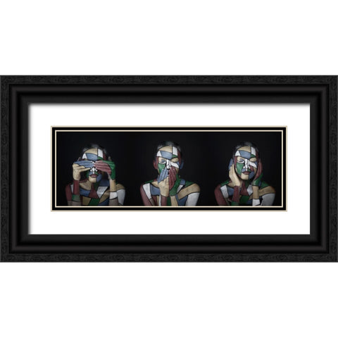 Limitation Black Ornate Wood Framed Art Print with Double Matting by Torinno, Gavin