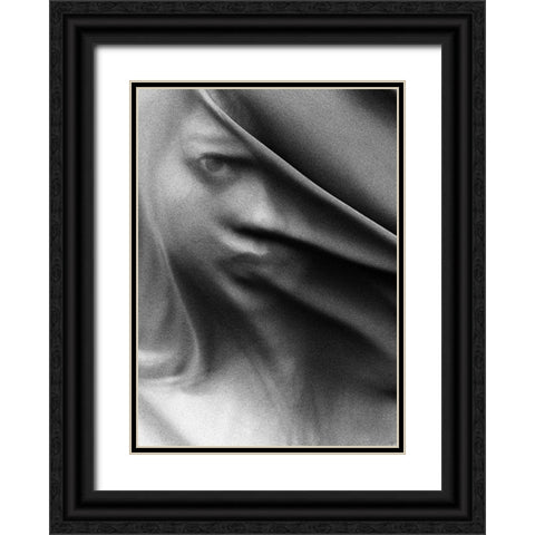 Valeria Black Ornate Wood Framed Art Print with Double Matting by wahyu adi, bonifasius