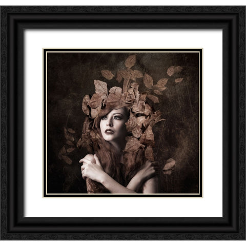 Artemis, Daughter Of Zeus Black Ornate Wood Framed Art Print with Double Matting by Besari, Faizal