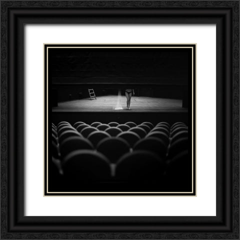Encore Black Ornate Wood Framed Art Print with Double Matting by Leberle, Matthias