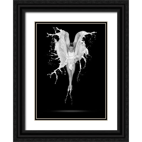 Creme De Le Creme Black Ornate Wood Framed Art Print with Double Matting by Pentony MA, Pauline