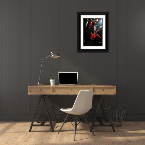 Livephotography Black Ornate Wood Framed Art Print with Double Matting by Nakamatsu, Kenji