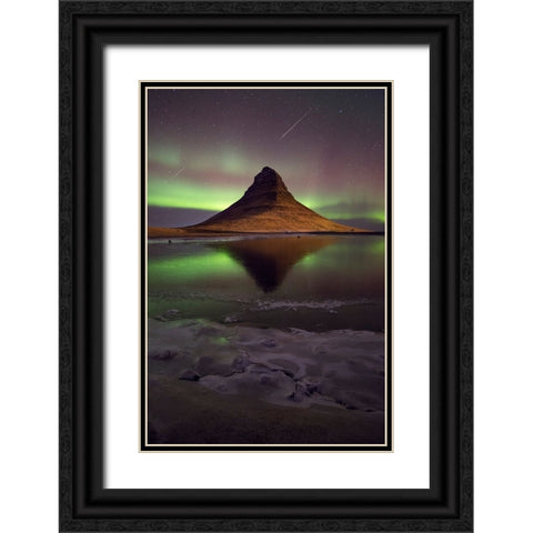 Portrait Of The Geminids Black Ornate Wood Framed Art Print with Double Matting by Eaglesfield, Philip