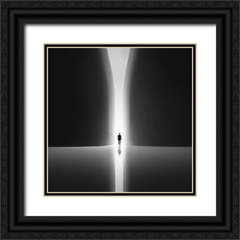 Rebirth Black Ornate Wood Framed Art Print with Double Matting by Jonas, Nadav
