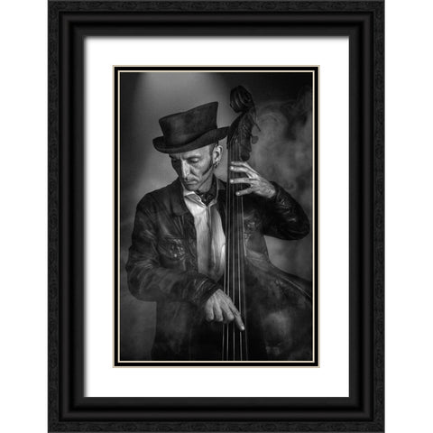 Jules 2 Black Ornate Wood Framed Art Print with Double Matting by Leyland, David