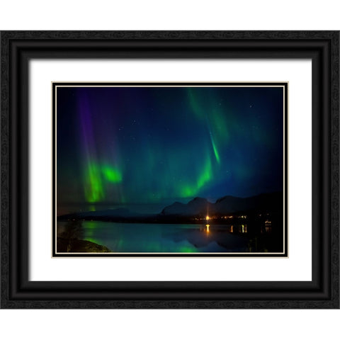True Colors Shining Through Black Ornate Wood Framed Art Print with Double Matting by Caroline Stroksnes, Mette