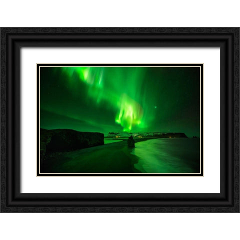 Sensual Dance Black Ornate Wood Framed Art Print with Double Matting by Martin Castan, David