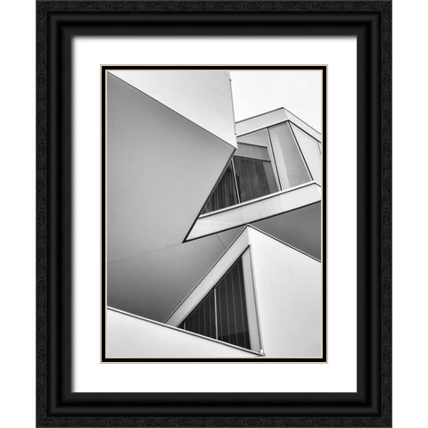 Act Elion Black Ornate Wood Framed Art Print with Double Matting by Vangindertael, Luc