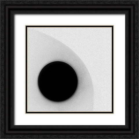 Imageless Mirror Black Ornate Wood Framed Art Print with Double Matting by Claes, Gilbert