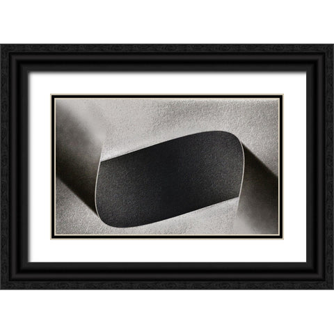Twisted Black Ornate Wood Framed Art Print with Double Matting by Kerber, Jutta