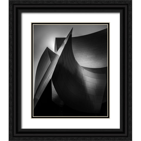 Fine Art Black Ornate Wood Framed Art Print with Double Matting by Ahmad, Walid