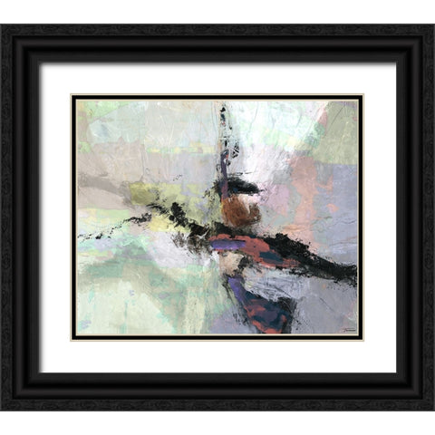Dispassion II Black Ornate Wood Framed Art Print with Double Matting by Tienhaara, Michael