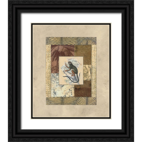 Exotic VI Black Ornate Wood Framed Art Print with Double Matting by Weaver, Amy
