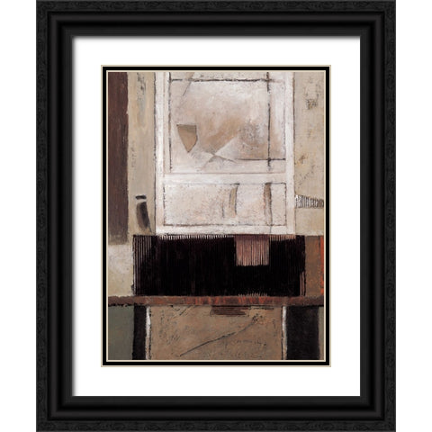Characteristics II Black Ornate Wood Framed Art Print with Double Matting by Taylor, Franklin