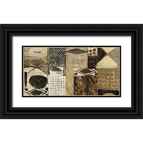 Tanganyika Black Ornate Wood Framed Art Print with Double Matting by Ritts, Graham