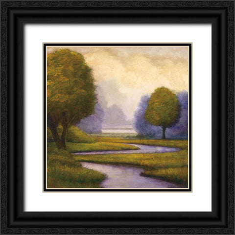 Lavender Sunrise I Black Ornate Wood Framed Art Print with Double Matting by Williams, Gregory