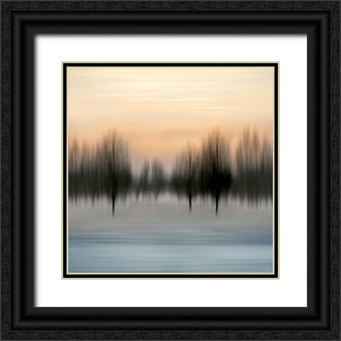 Early Morning V Black Ornate Wood Framed Art Print with Double Matting by Clark, Madeline