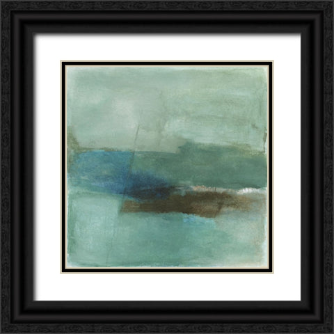 Absence Black Ornate Wood Framed Art Print with Double Matting by Oppenheimer, Michelle