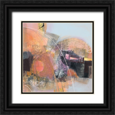 Oltre lorizzonte Black Ornate Wood Framed Art Print with Double Matting by Piovan, Maurizio