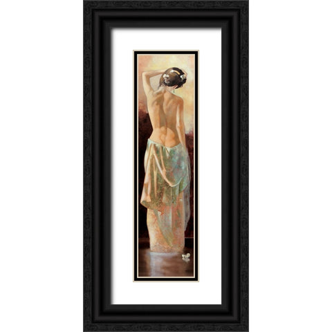 The Yearning Black Ornate Wood Framed Art Print with Double Matting by Di Scenza, Ron
