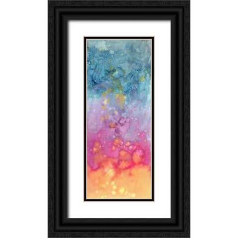 MB Watercolor II Black Ornate Wood Framed Art Print with Double Matting by Zaremba, Hillel