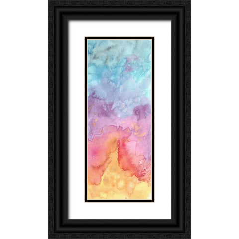 MB Watercolor III Black Ornate Wood Framed Art Print with Double Matting by Zaremba, Hillel