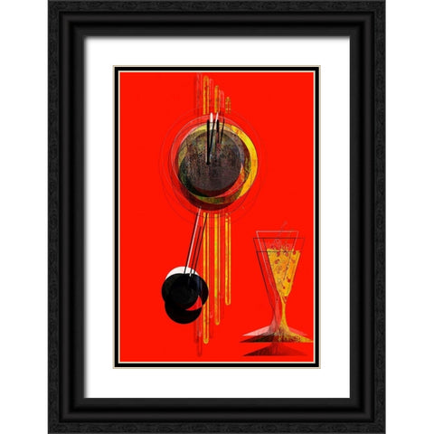 Afternoon Hangover I Black Ornate Wood Framed Art Print with Double Matting by Bolokofsky, Ronald