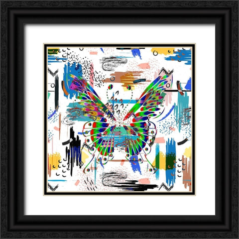 Metamorphasis Black Ornate Wood Framed Art Print with Double Matting by Bolokofsky, Ronald