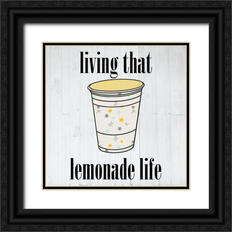 Pink Lemonade 2 Black Ornate Wood Framed Art Print with Double Matting by Phillip, Jamie