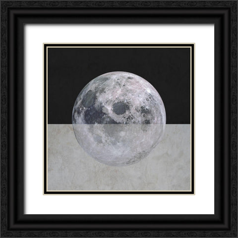 Moon Light 1 Black Ornate Wood Framed Art Print with Double Matting by Phillip, Jamie