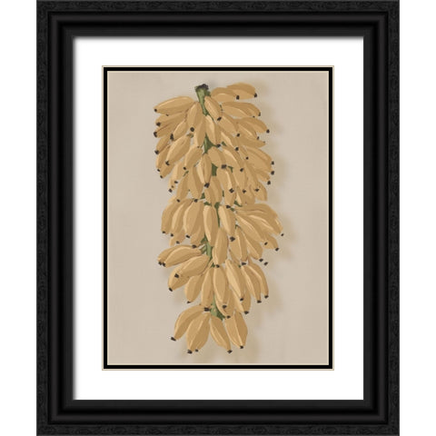 Platano I Clay Black Ornate Wood Framed Art Print with Double Matting by Urban Road