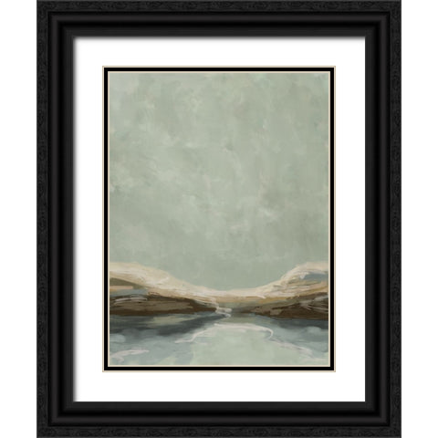 Afternoon Stroll Black Ornate Wood Framed Art Print with Double Matting by Urban Road