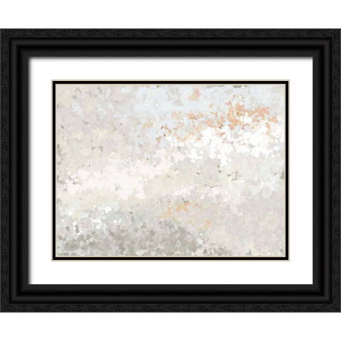 Glitter Glow I Black Ornate Wood Framed Art Print with Double Matting by Urban Road