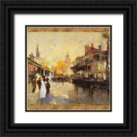 Glorious New Orleans IIII Black Ornate Wood Framed Art Print with Double Matting by Wiley, Marta