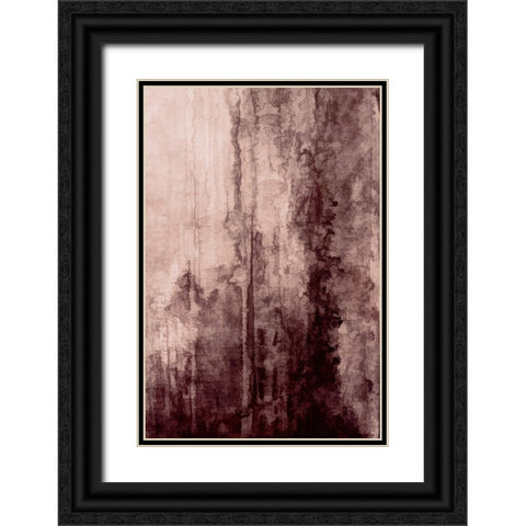 Autumn Woodland Black Ornate Wood Framed Art Print with Double Matting by Alpenglow Workshop