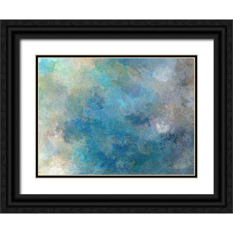 Faded Grandeur Black Ornate Wood Framed Art Print with Double Matting by Alpenglow Workshop