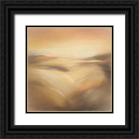 Ocean of Sand Black Ornate Wood Framed Art Print with Double Matting by Alpenglow Workshop