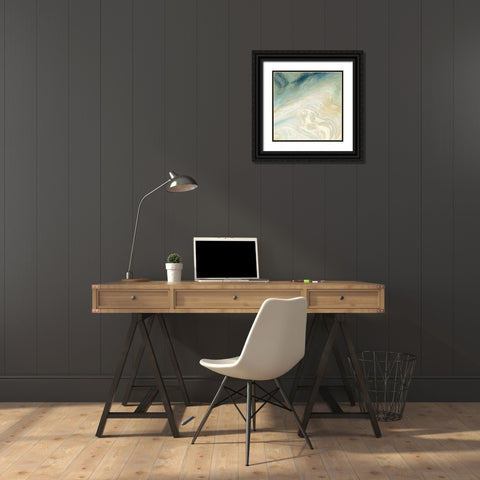 Potential Energy Black Ornate Wood Framed Art Print with Double Matting by Alpenglow Workshop
