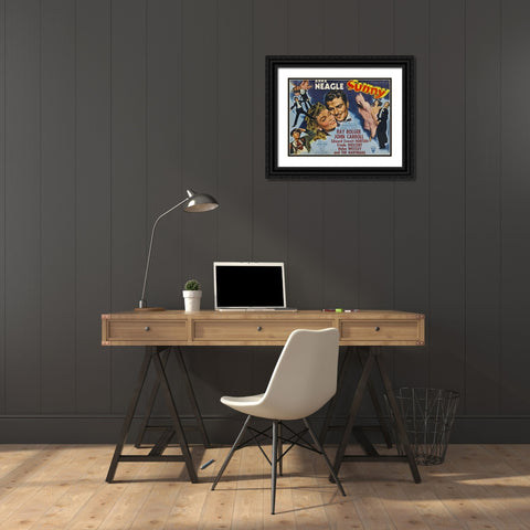 Sunny-1941 Black Ornate Wood Framed Art Print with Double Matting by Vintage Hollywood Archive